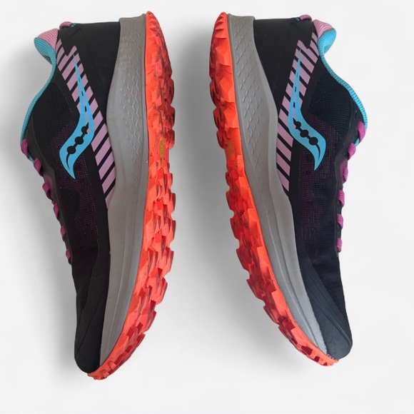 Saucony Women’s Peregrine 11 Multicolor Athletic Shoes  Trail Running - Picture 8 of 11